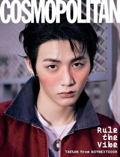 публикация COSMOPOLITAN - 2026.01 BOYNEXTDOOR TAESAN B Type