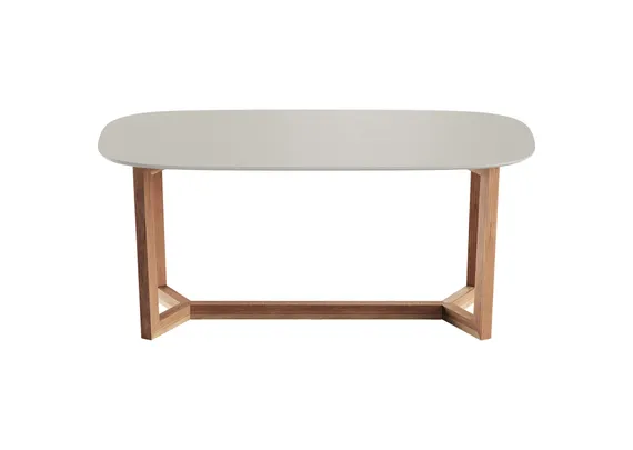 Стол обеденный Cross 2 180*90 см (дымка, бук)