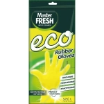 Перчатки хозяйственные (латексные с хлопком) Master FRESH ЭКО, 1 пара (средний размер S/M)