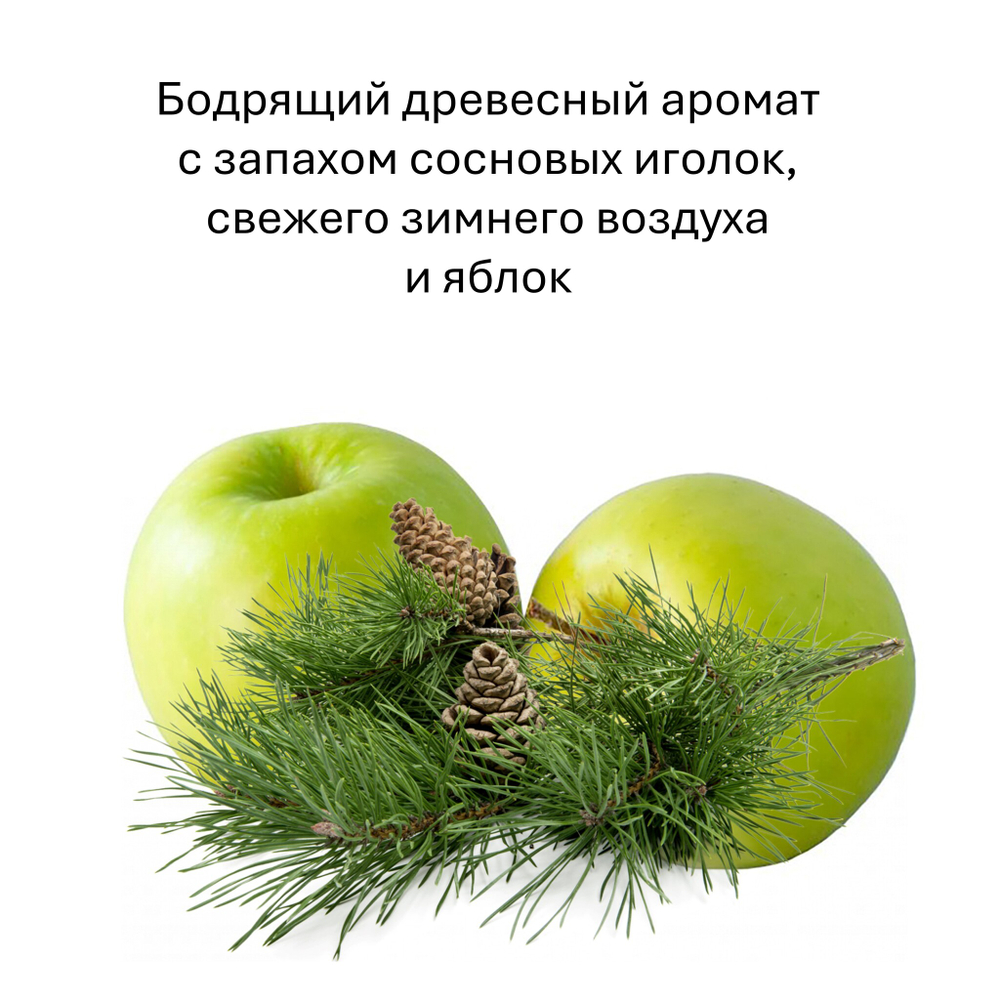 Сосна и яблоко, кубики восковые для ароматизации, 10 штук