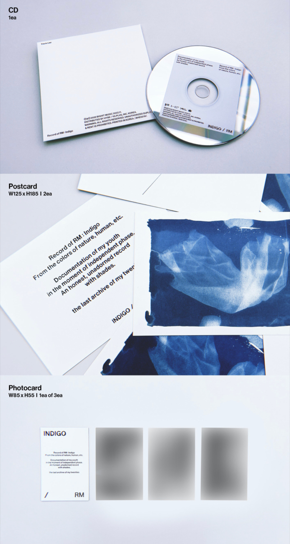 Альбом RM (BTS) - Indigo Book Edition