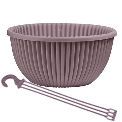 Кашпо Подвесное (6л.) "Верде" Цв. Пыльная роза