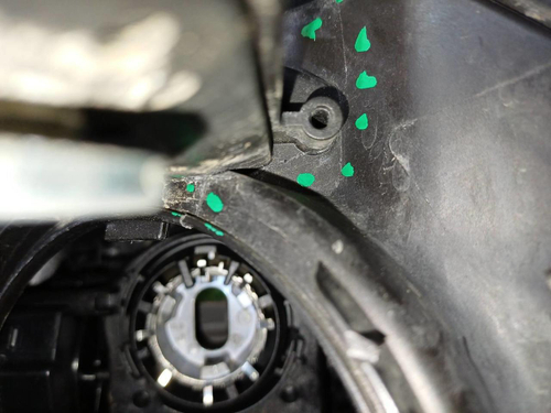 Фара правая Mercedes GLK X204 (2012-2015) ксенон