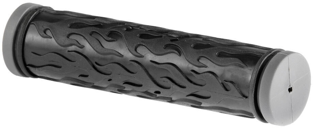 Грипсы VLG-386D2 Velo 125 мм чёрно-серые