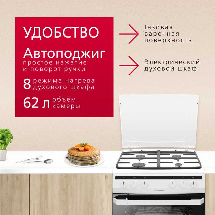 Комбинированная плита Hansa FCMW680250