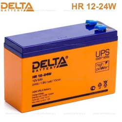 Аккумуляторная батарея Delta HR 12-24W (12V / 6Ah)