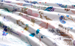 Постельное белье 2 спальное евро Luxe Dream Birds C1007E