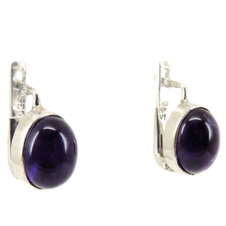 Серьги "Айка" аметист