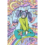 Картина по номерам 20*30см "Лунный блюз" (на подрам.) (Lori)