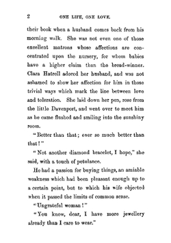 One life, one love, a novel. Volume 1 | M. E. Braddon