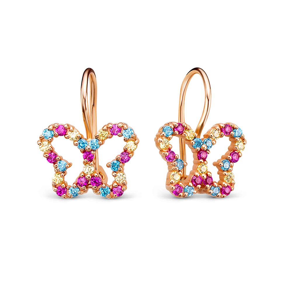 Серьги из золота 585 пробы