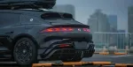 Карбоновый обвес для DENZA Z9 GT 2024+ Денза Губа переднего бампера Боковые юбки Спойлер на крышу диффузор заднего бампера клыки