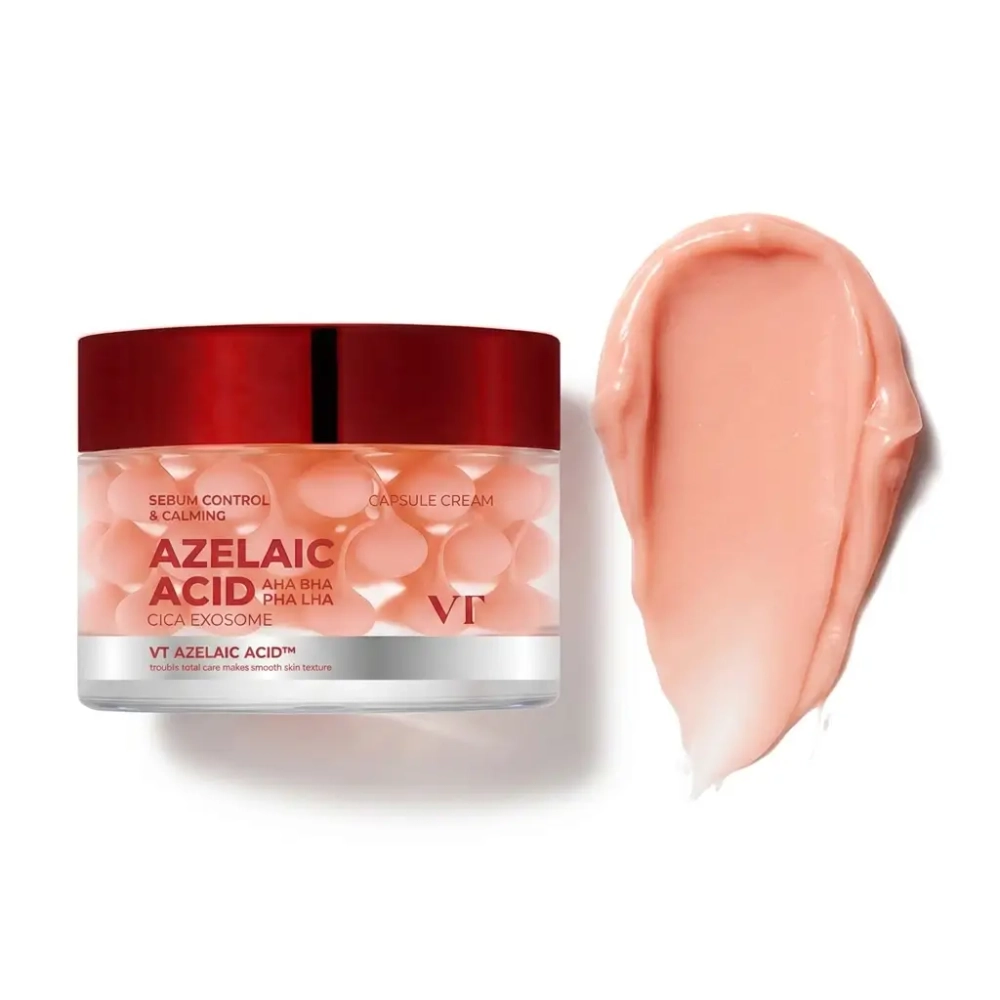 VT Cosmetics Azelaic Acid Care Capsule Cream крем капсульный из Кореи