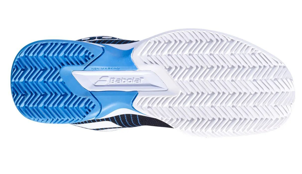 детские Кроссовки теннисные Babolat Jet Premura Junior - black/blue