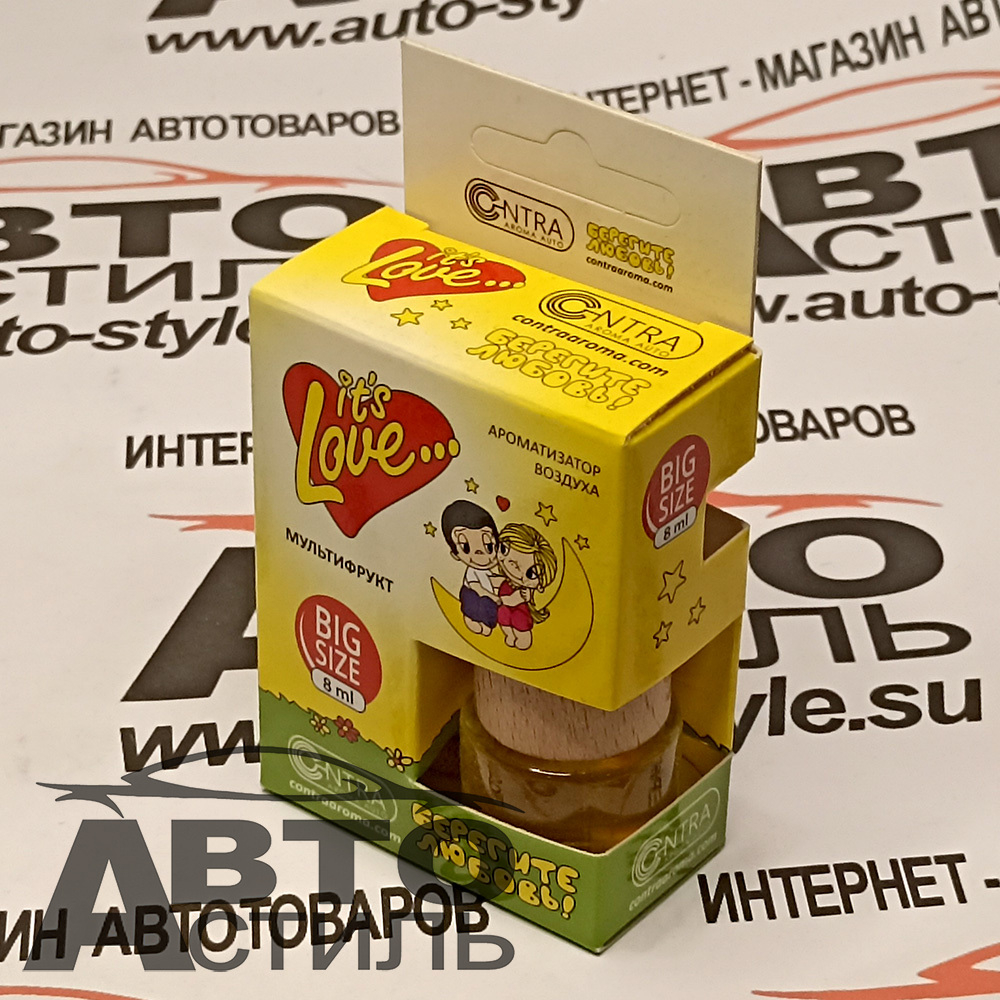 Ароматизатор бочонок Contra Love is - Мультифрукт