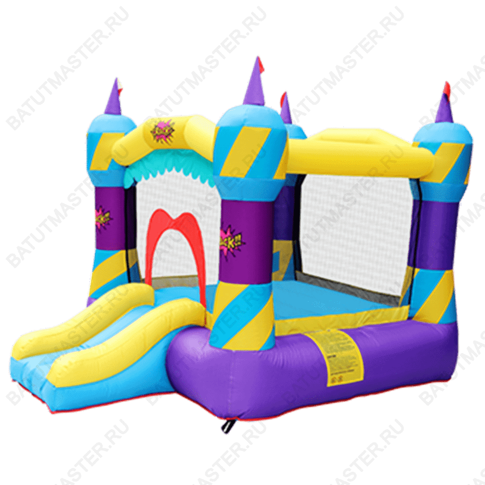 Детский батут для дома "Ведьмочка" 2,8*2,15*2,05 м