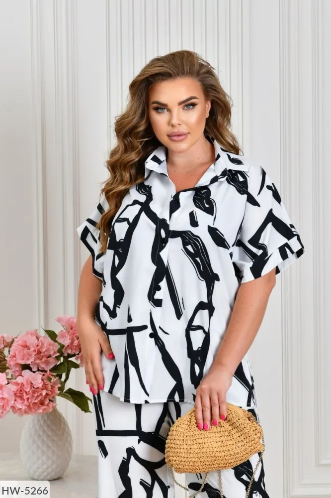 Костюм HW-3731 Фабрика Моды