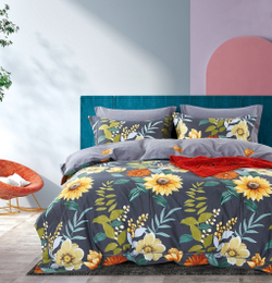 Постельное белье 2 спальное евро Asabella 1743-6