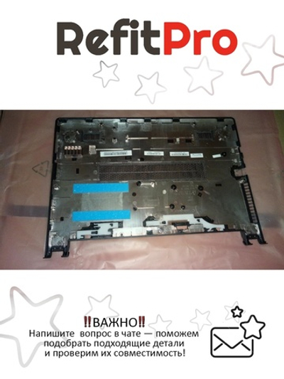 Нижняя часть корпуса (поддон) для ноутбука Lenovo S40-70, чёрный (5CB0G39323), оригинал