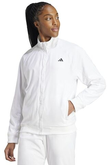 Женская Кофта теннисная Adidas Walk On Jacket - белый