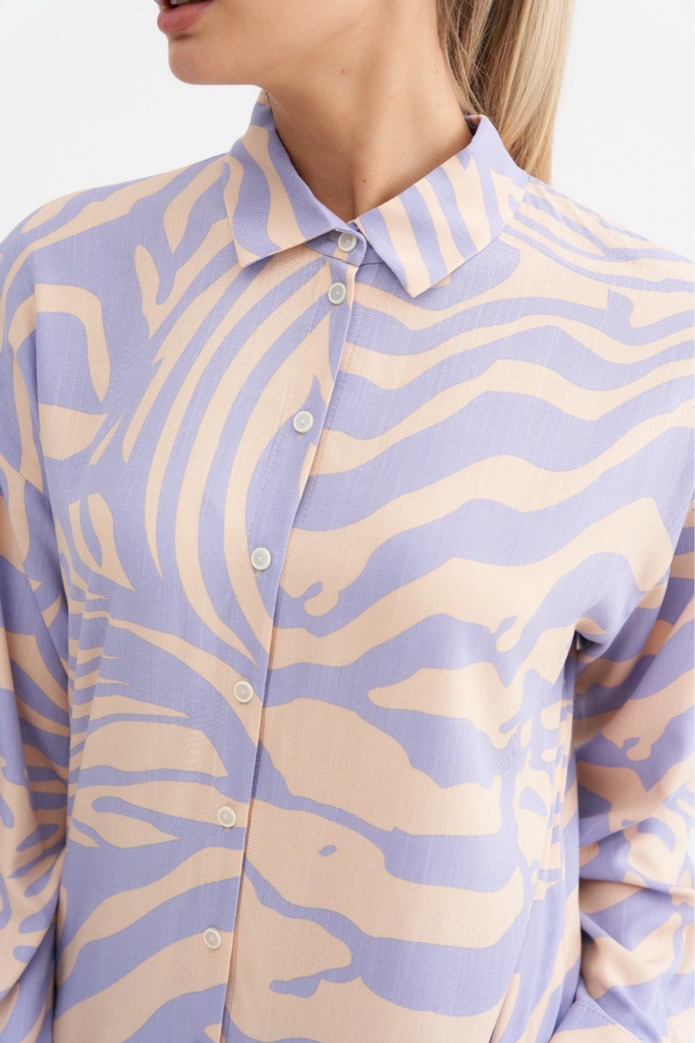 Блуза с принтом Тамбовчанка