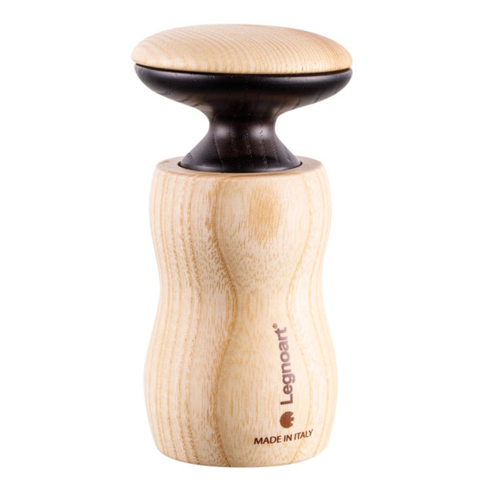 Мельница для перца и соли Legnoart Hercules 6х11.5см бежевая