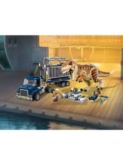 Конструктор Транспорт для перевозки Ти-Рекса 638 деталей