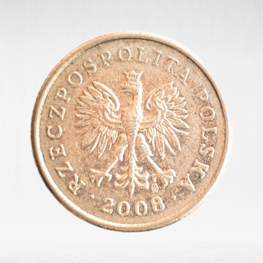 Poland, 20 Groszy, 2008, VF