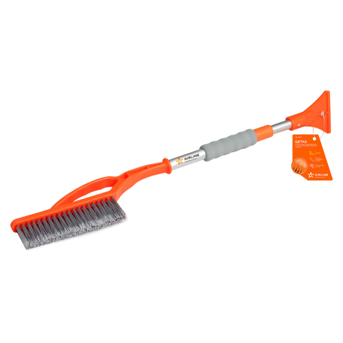 Щетка для снега со скребком телескопич. 79 - 100 см расщепл. Airline