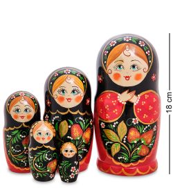 Народные промыслы МР-10/28 Матрешка 5-кукольная (Вятская)