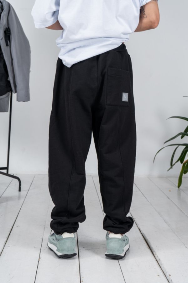 Брюки Katame Хлопок плотные футер черные - фото 2