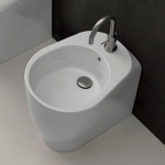 Биде приставное AXA Normal 48 см, белое матовое 2602212