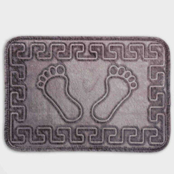 Коврик для ванной 40x60 Arya home Dayna серый