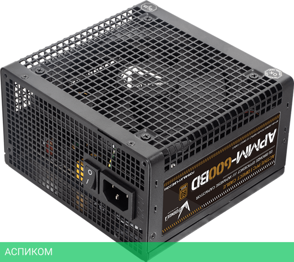 Блок питания Formula ATX 600W (APMM-600BD)