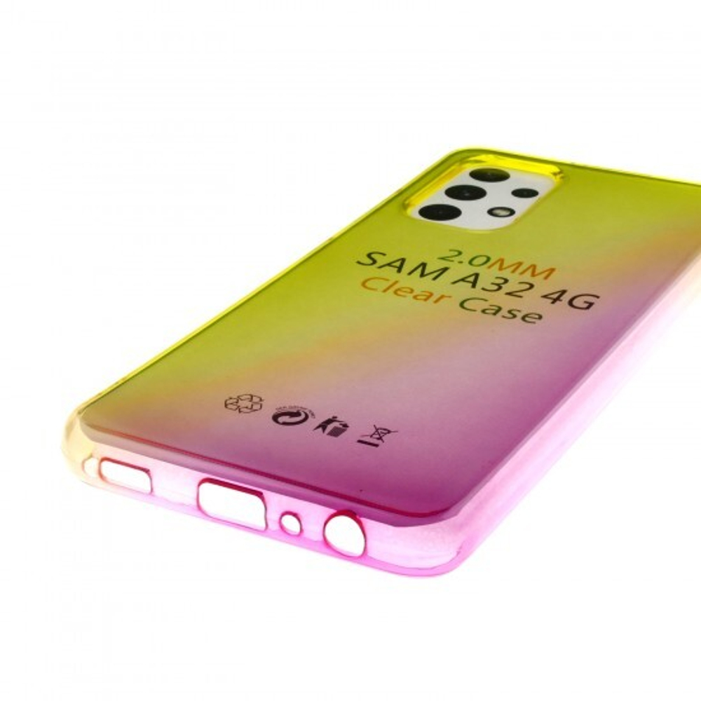 Чехол для Samsung Galaxy A32 Градиент, ТПУ, 012965