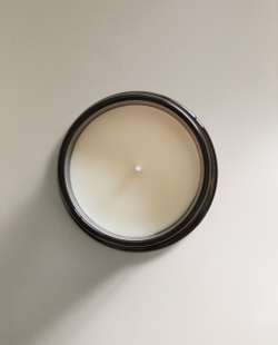 Zara Home Свеча ароматическая C dre pic 140 г, растительный воск, аромат древесный, Коричневый