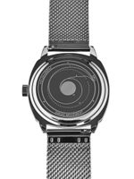 Кварцевые часы Black Hole, серебро