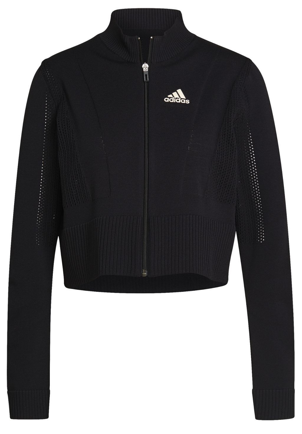 Женская Кофта теннисная Adidas Primeblue Primeknit Jacket W - black