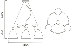 Подвесная люстра Arte Lamp