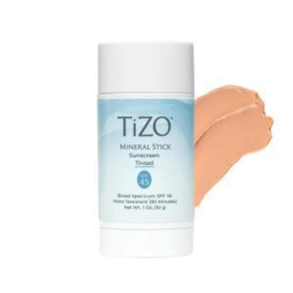 TIZO Стик солнцезащитный с оттенком 30 г | Mineral Stick Sunscreen Tinted SPF 45