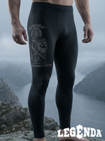 Компрессионные штаны мужские черные LEGENDA Варяг