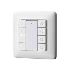 Кнопочная настенная панель DALI DT6 панель для 4-х групп Lighting control 721050