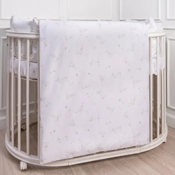 Комплект постельного белья Lollycottons Мамина любовь 6 предметов