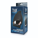 Черный вибромастурбатор Sex Expert (Цвет: черный)