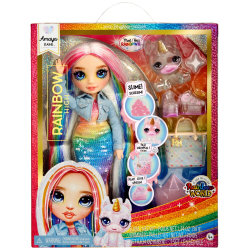 Rainbow High - Сияющая кукла Амайя Рейн (Радуга) + питомец и слизь 120230 / артикул   120209 120230  / GTIN 035051120230