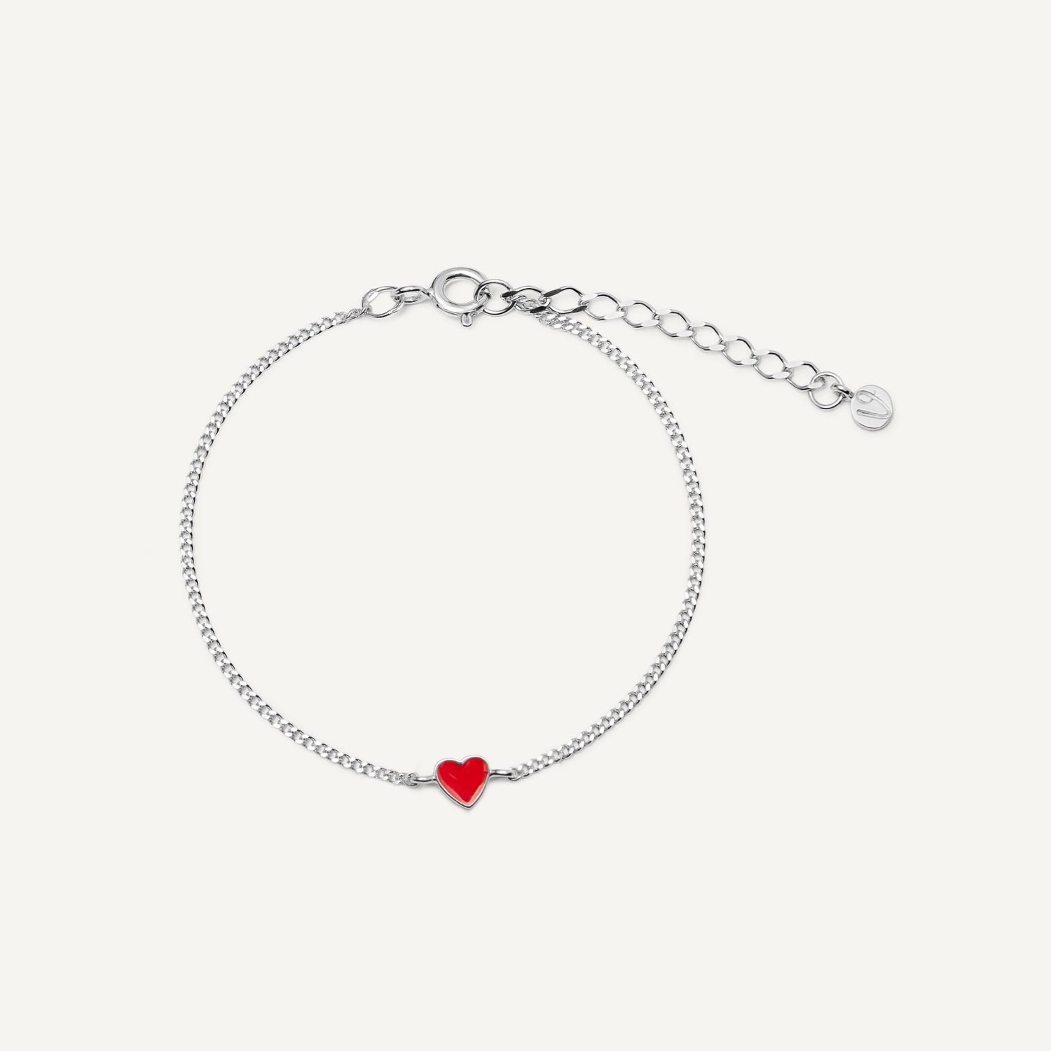 Браслет Jaunty Heart Bracelet – Silver