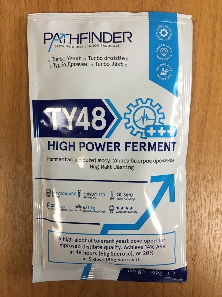 Спиртовые дрожжи Pathfinder &quot;48 Turbo High Power Ferment&quot;, 135 г