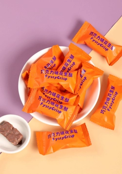 Конфеты грильяжные с арахисом поштучно