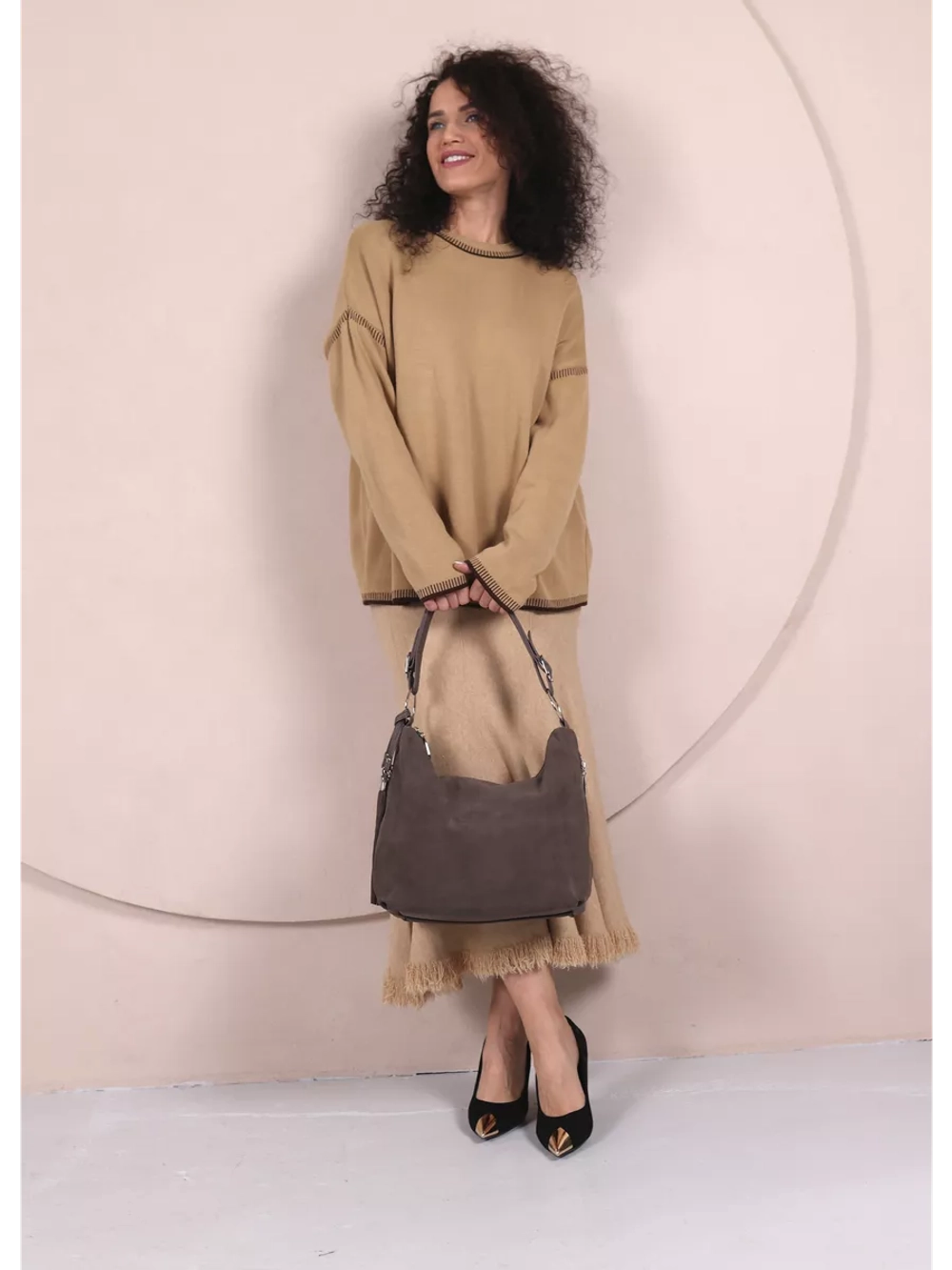 сумка через плечо большая тоут шоппер