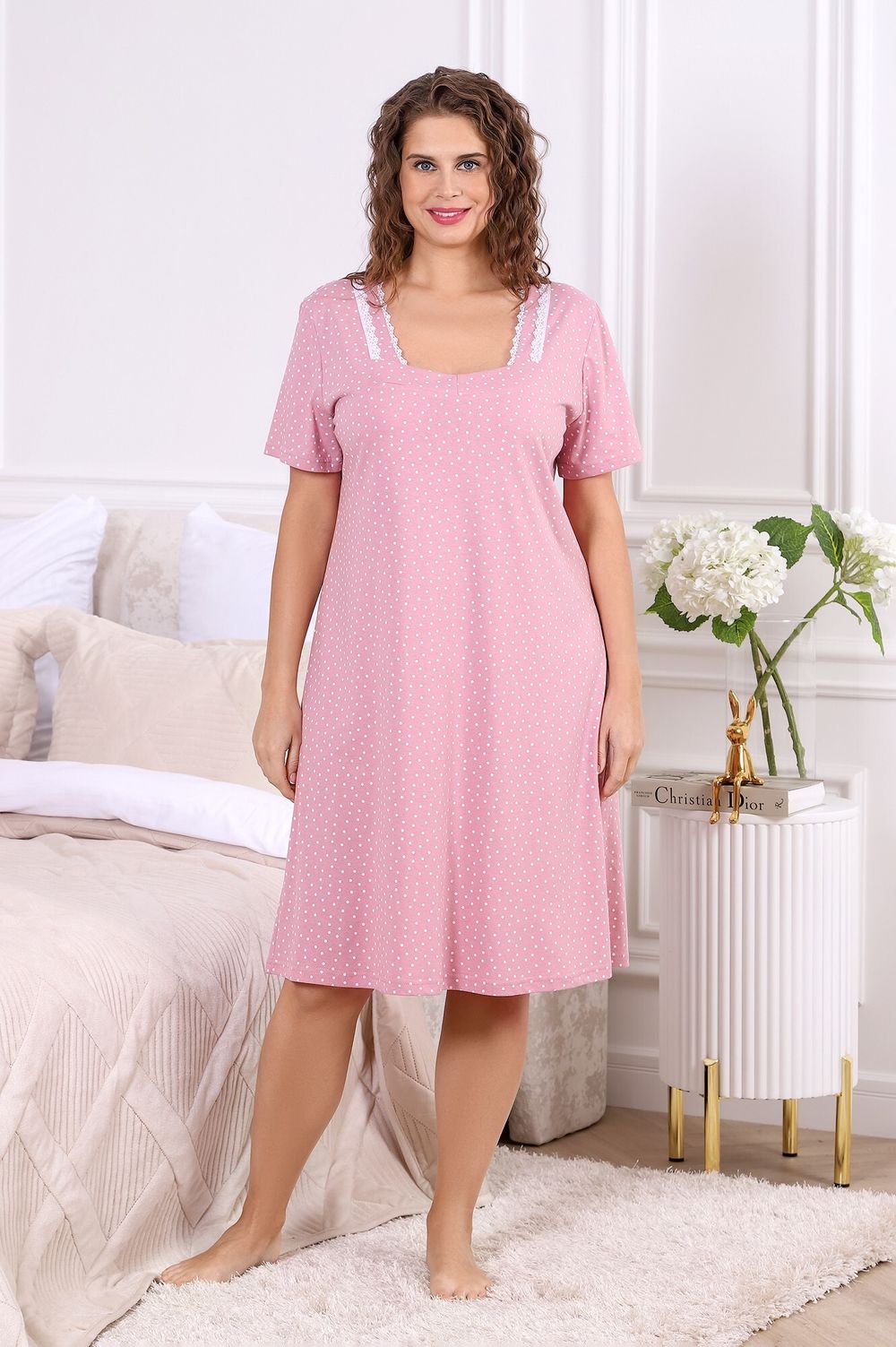 Ночная сорочка Безе-1 Виотекс СУХАЯ РОЗА